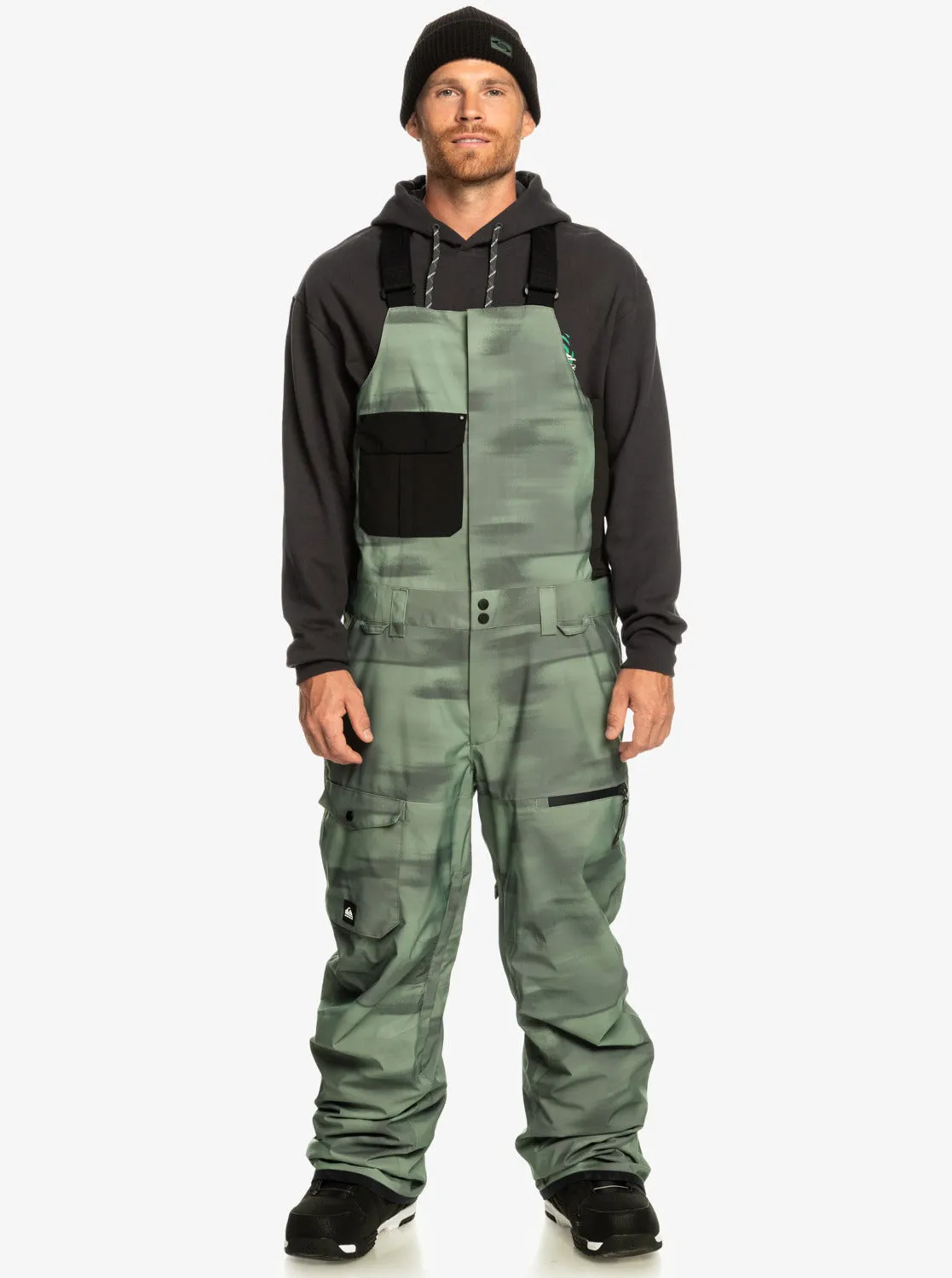 Utility Technical Snow Bib Pants - Break Off Laurel Wreath