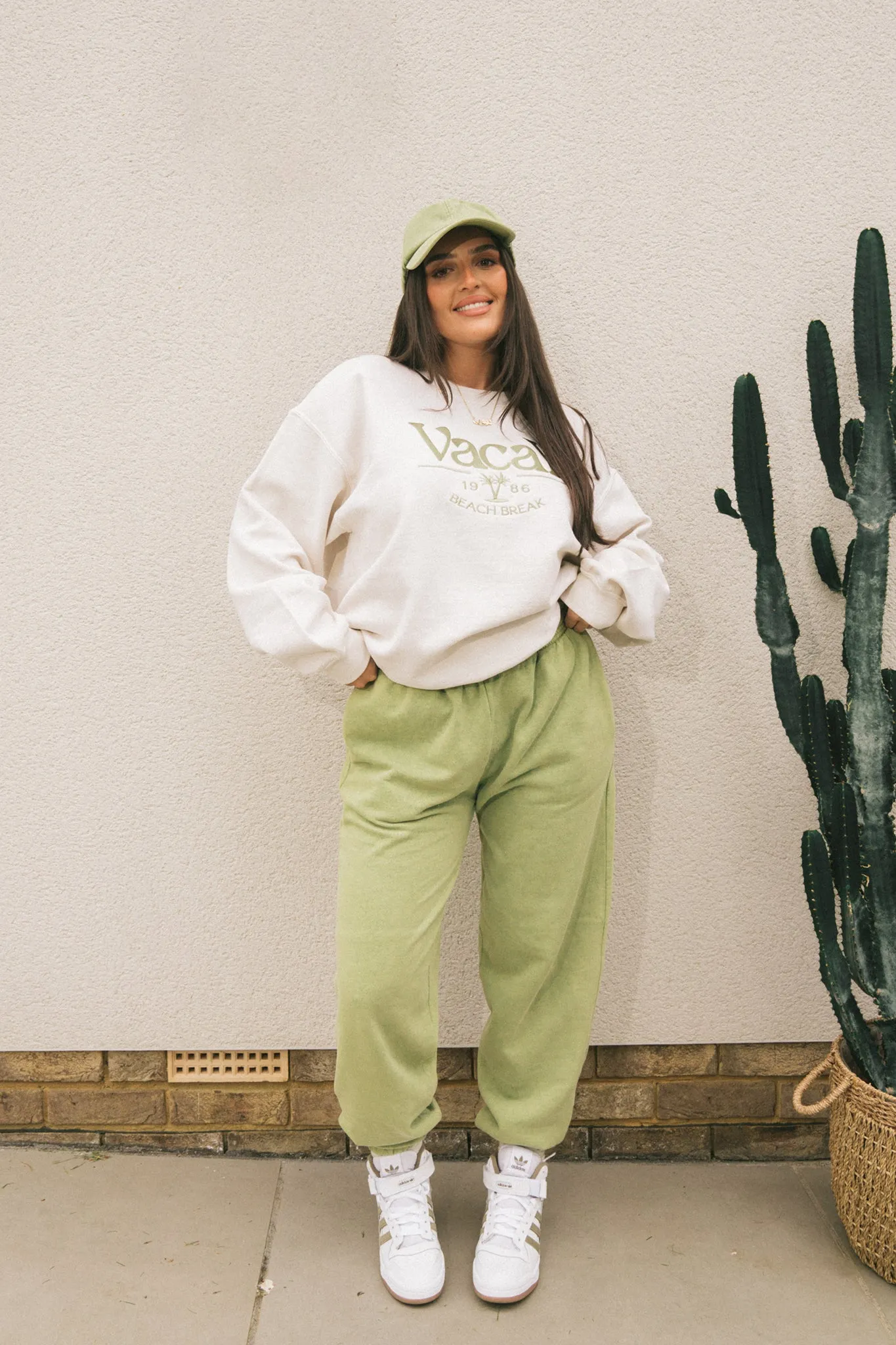 Vacay Embroidered Natural Sweater