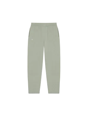 Women's DNA Recycled Cashmere Tapered Track Pants—moss green