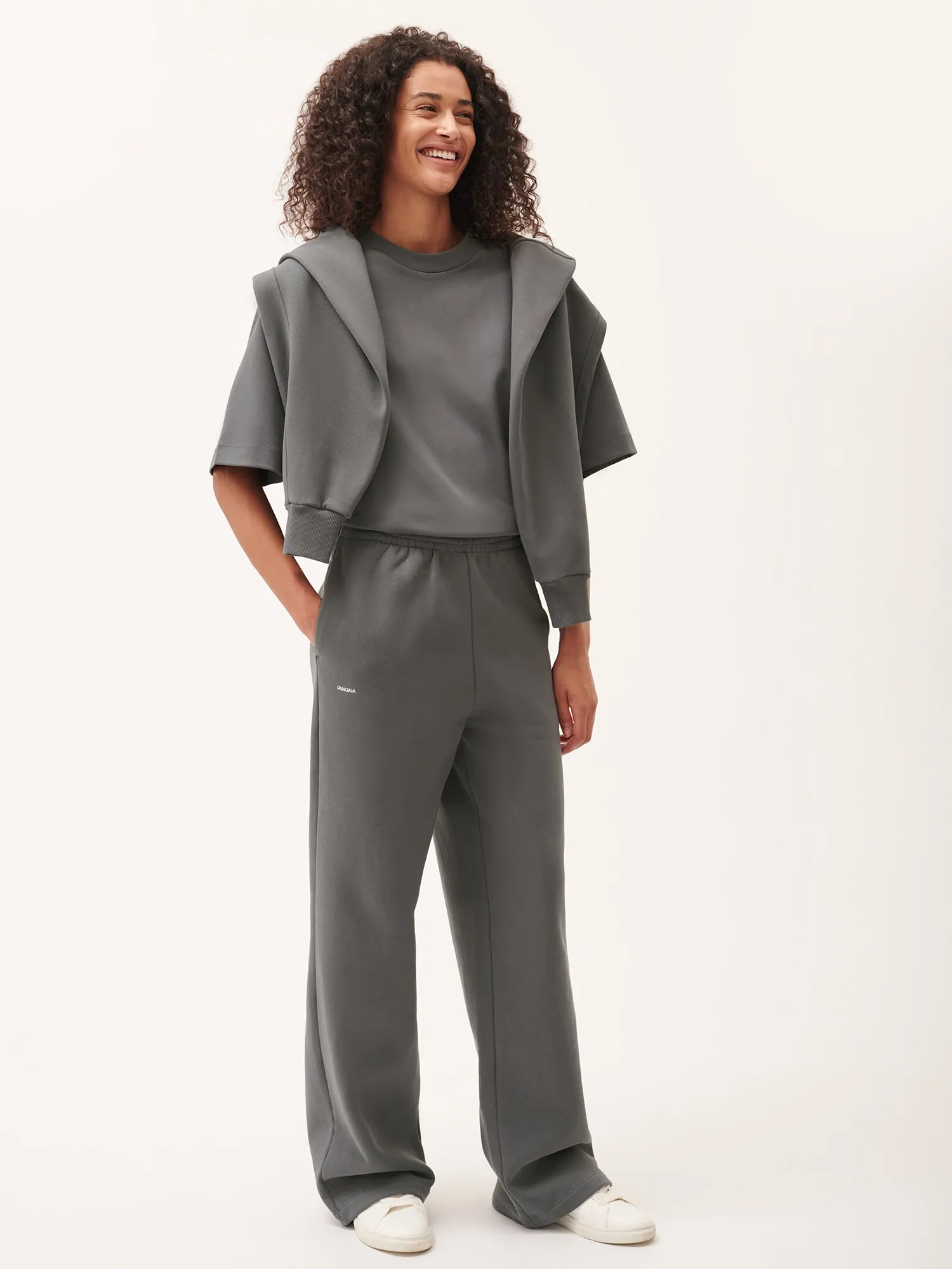 Womens DNA Straight Leg Track Pants—atmosphere grey