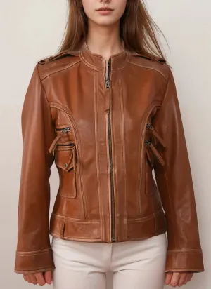 Women's Genuine Lambskin Leather