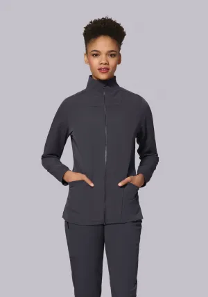 Women's Modern Scrub Jacket Pewter